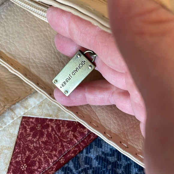 Donald Pliner leather carry bag - Picture 14 of 15